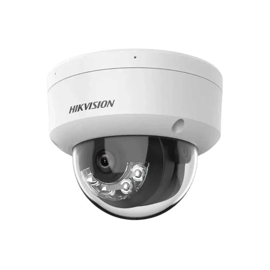 Hikvision 4MP IP Dome Camera 2.8mm - Smart Hybrid with Audio - Voltronix Africa