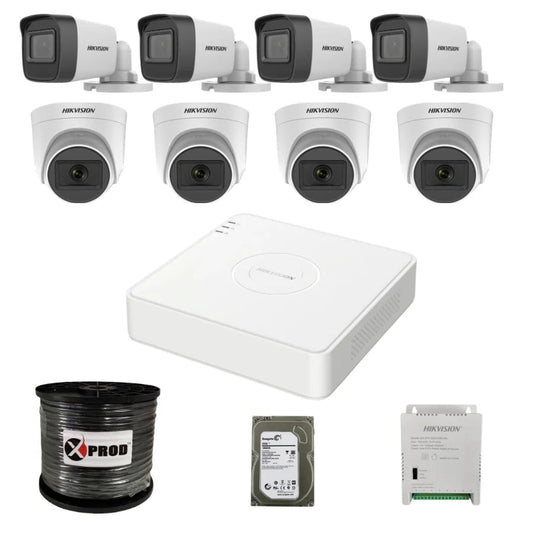 Hikvision 8 Channel 1080P Combo